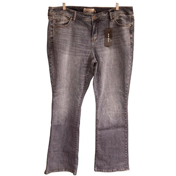 Torrid Womens Slim Boot Montecito Jeans Size 20 Medium Wash Denim Stretch Fit - Picture 15 of 15